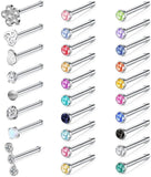 20 Gauge Nose Stud Rings Surgical Steel Nose Pin Bone Studs