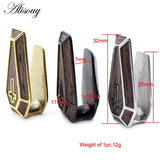 Stainless Steel Cross Coffin Ear Weights Plugs Gauges
