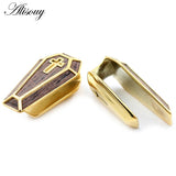 Stainless Steel Cross Coffin Ear Weights Plugs Gauges