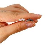 G23 Titanium PIERC 4 Zircon Marquise Ear Cartilage