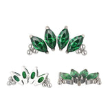 G23 Titanium PIERC 4 Zircon Marquise Ear Cartilage