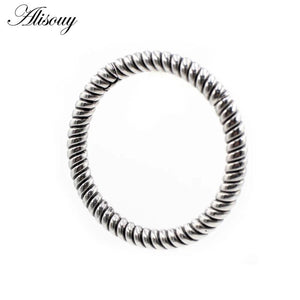 Stainless Steel Circle Ear Weights Expander Plugs Gauges Earrings