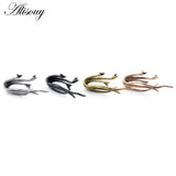 1PC Stainless Steel Casting Snake Ear Weight Hanger