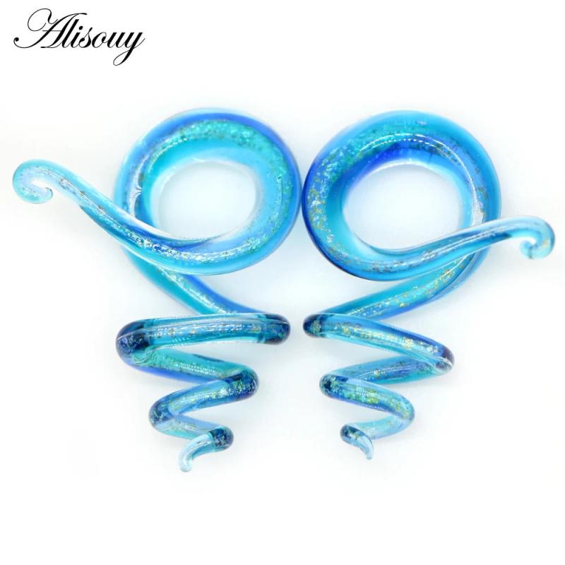 Colorful Spring Ear Piercing Expanders 6mm 8mm 10mm