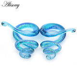 Colorful Spring Ear Piercing Expanders 6mm 8mm 10mm