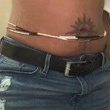 African Waist Beads Set Belly Button Chain Bikini Jewelry