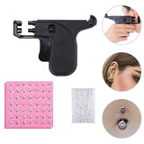 Ear Piercing Gun Set With 98pc Titanium Ear Studs