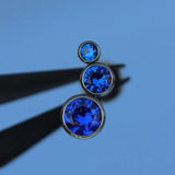 16G Titanium Tragus Labret Lip Cartilage Earring Body Jewelry