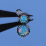 16G Titanium Tragus Labret Lip Cartilage Earring Body Jewelry
