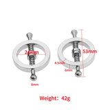 Sexy Body Breast Jewelry Non-piercing Nipple Shields Rings Clamps
