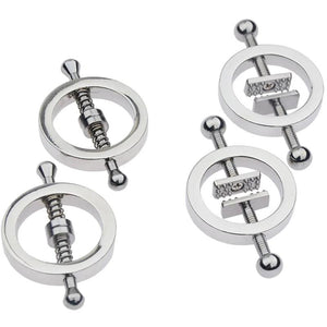 Sexy Body Breast Jewelry Non-piercing Nipple Shields Rings Clamps