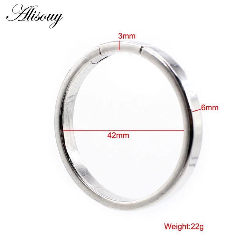 Stainless Steel Ear Weights Heavy Expander Plugs Gauges Hoop Earrings