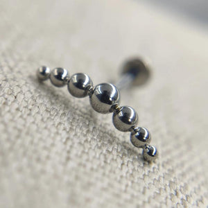 16G Titanium Tragus Cartilage Earring Labret Piercing