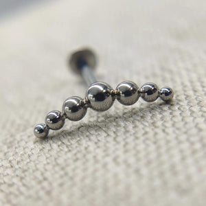 16G Titanium Tragus Cartilage Earring Labret Piercing