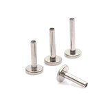 ASTM F136 Titanium 3 Crystal Curved Labret Stud