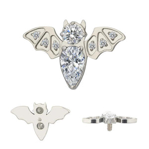 G23 Titanium Body PIERC RING bat ear studs