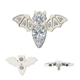 G23 Titanium Body PIERC RING bat ear studs