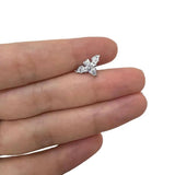 G23 Titanium Body PIERC RING bat ear studs