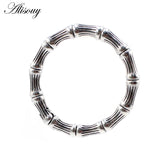 6mm Magnetic Bamboo Ear Hangers Weights 316 Stainless Steel Ear Gauges