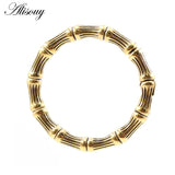 6mm Magnetic Bamboo Ear Hangers Weights 316 Stainless Steel Ear Gauges