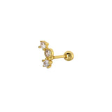 6 Pcs Stainless Steel Ear Piercing Earrings for Women Girls