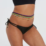African Waist Beaded Chain Layered Belly Body Chain
