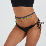 African Waist Beaded Chain Layered Belly Body Chain