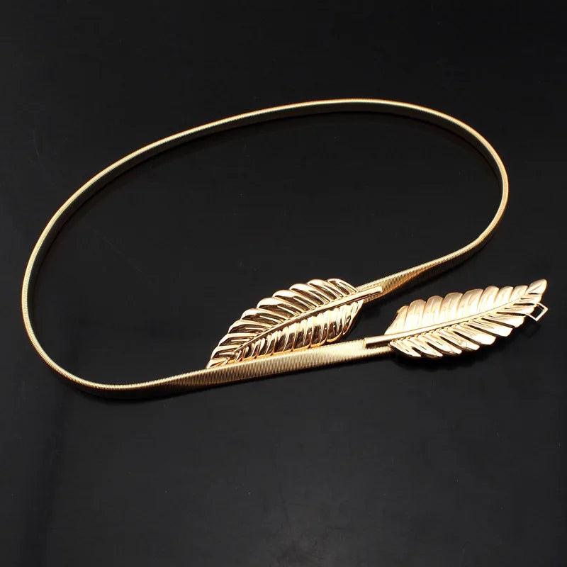 T-stage Jewelry Accessories Women's Leaf Belt