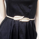 T-stage Jewelry Accessories Women's Leaf Belt