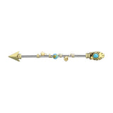 Long Dragon Claw Industrial Barbell Piercing Earrings