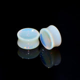 Opalite Stone Plugs & Tunnels Ear Gauges Set