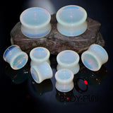 Opalite Stone Plugs & Tunnels Ear Gauges Set