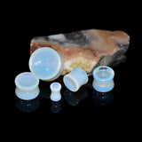 Opalite Stone Plugs & Tunnels Ear Gauges Set