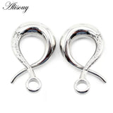 2pcs Steel Ear Weight Dangle Ear Plug Tunnels Earring