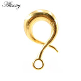2pcs Steel Ear Weight Dangle Ear Plug Tunnels Earring