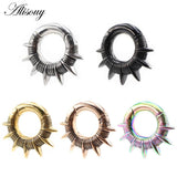 6mm 2G Stainless Steel Ear Spike Weight Gauges Body Piercing Jewelry