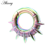 6mm 2G Stainless Steel Ear Spike Weight Gauges Body Piercing Jewelry