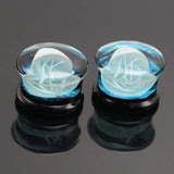 Jellyfish Glass Ear Plug Gauges Earring Piercing Expander Flesh Tunnel Stretcher