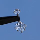 14G ASTM F136 Titanium Navel Belly Button Ring Crystal Piercing