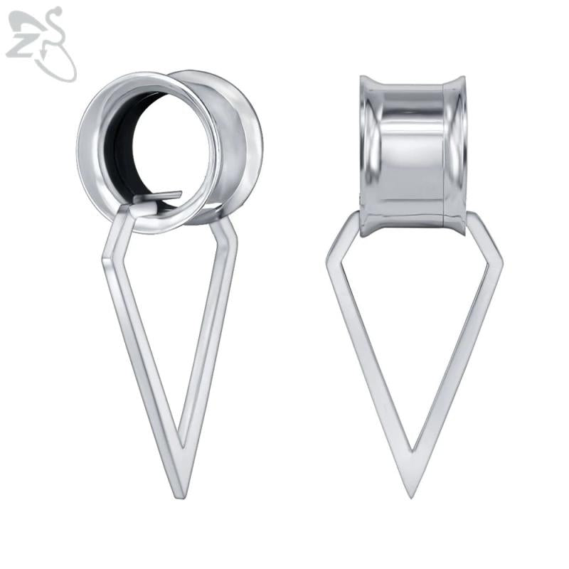 316L Stainless Steel Ear Plugs 10mm