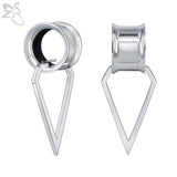 316L Stainless Steel Ear Plugs 10mm