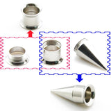 6Pcs Ear Taper Tunnel Gauge Set