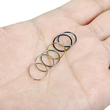 24PCS Stainless Steel Nose Ring Hoop Nose Piercing