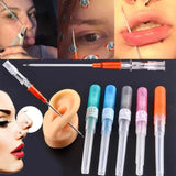 10pcs Disposable Piercing Needles 14G 16G 18G 20G