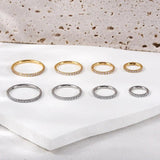 ASTM F136 Surgical Steel Nose Ring Earring Hinged Segment Clicker Titanium