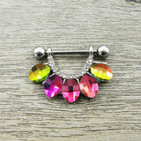 Punk Nipple Rings Sexy Jewelry Women's Stainless Steel Body