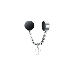 Stainless Steel Magnetic Nose Ring Horseshoe Ring Letter Artificial Nose Ring