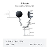 Stainless Steel Magnetic Nose Ring Horseshoe Ring Letter Artificial Nose Ring