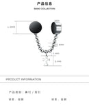 Stainless Steel Magnetic Nose Ring Horseshoe Ring Letter Artificial Nose Ring