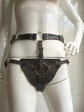 Sexy PU Leather Erotic Harness Panty Belt Women's Accessories
